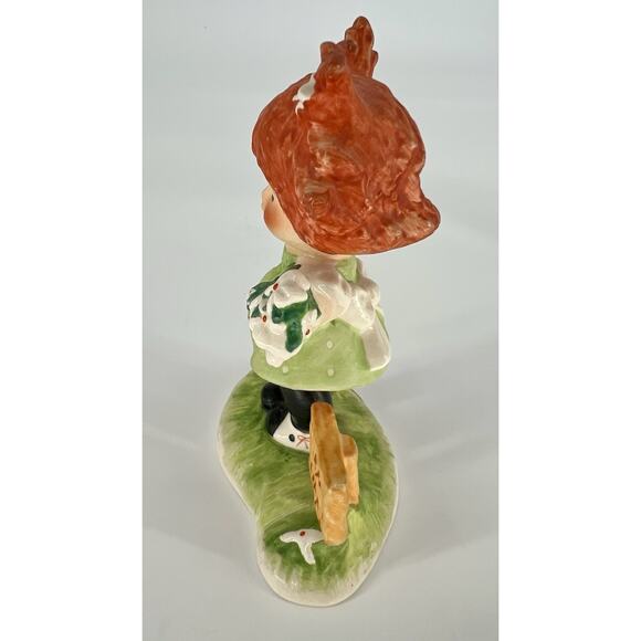 Vtg Goebel Berta Hummel Lot Of 3 Ceramic Figurines Collectibles Hand Painted - Picture 4 of 16